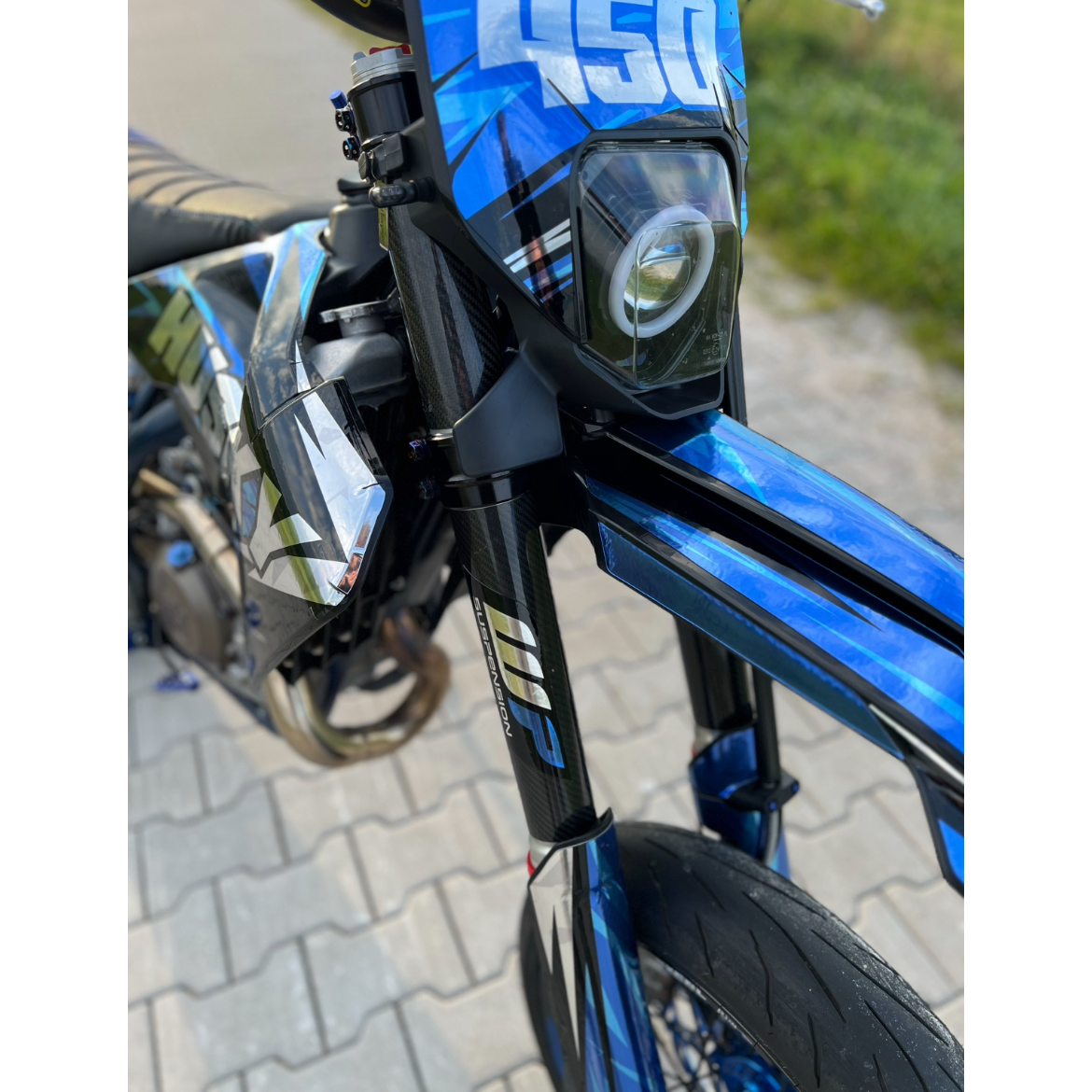 Individual Carbon Fork-Cover Set - Premium Look