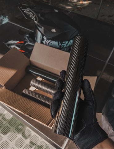 Rieju Carbon Fork Cover SET (4-piece)