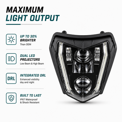KTM EXC LED Headlight V2