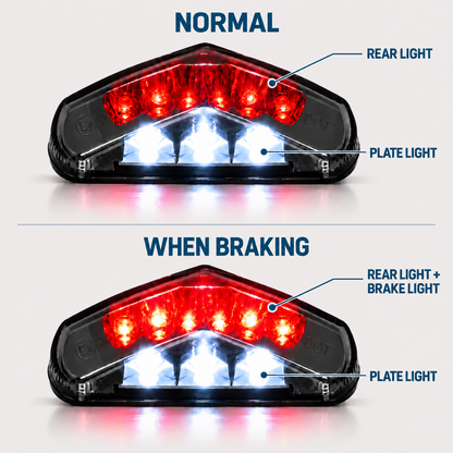 Mini LED tail light (E-mark)
