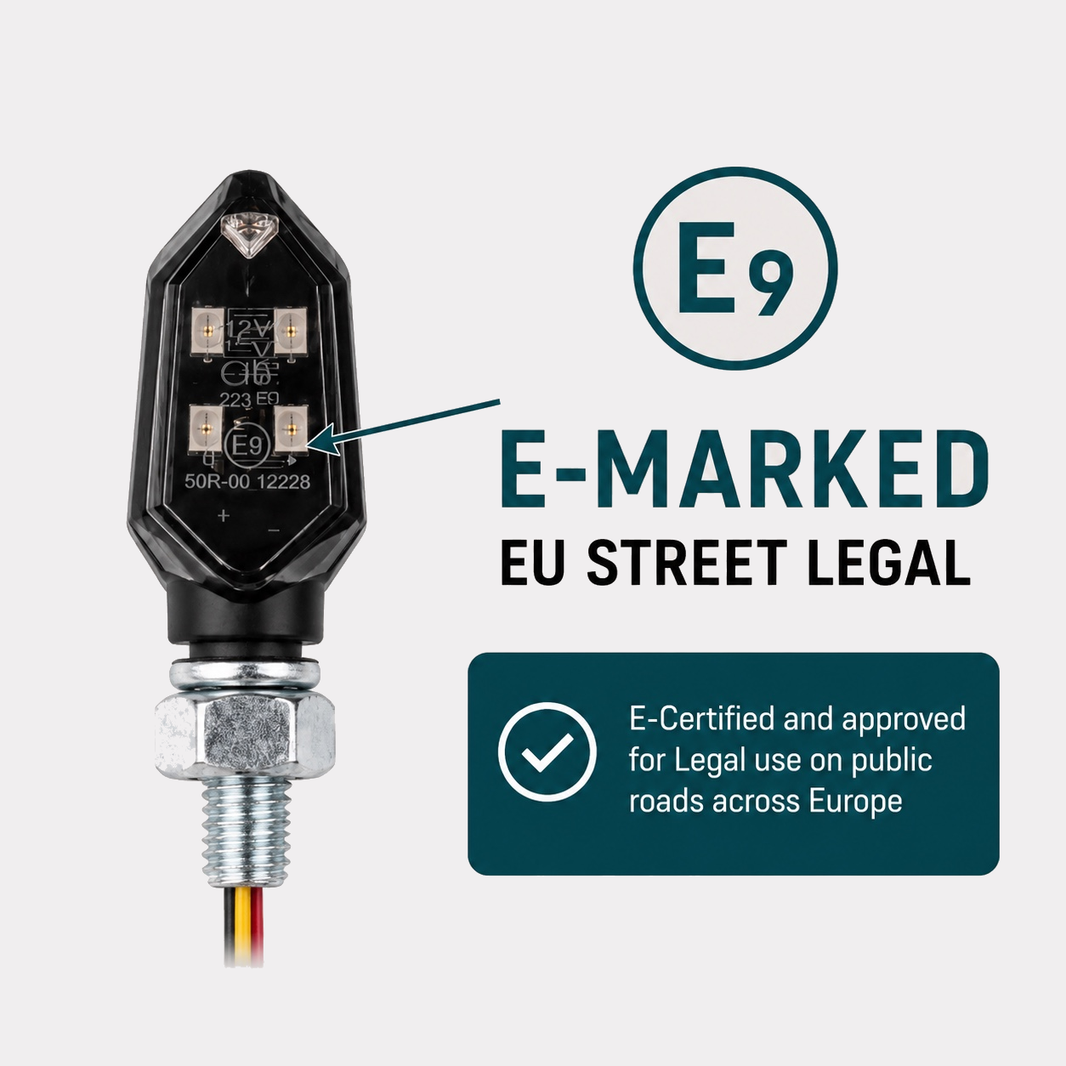 Mini Blinker (E-Nummer)