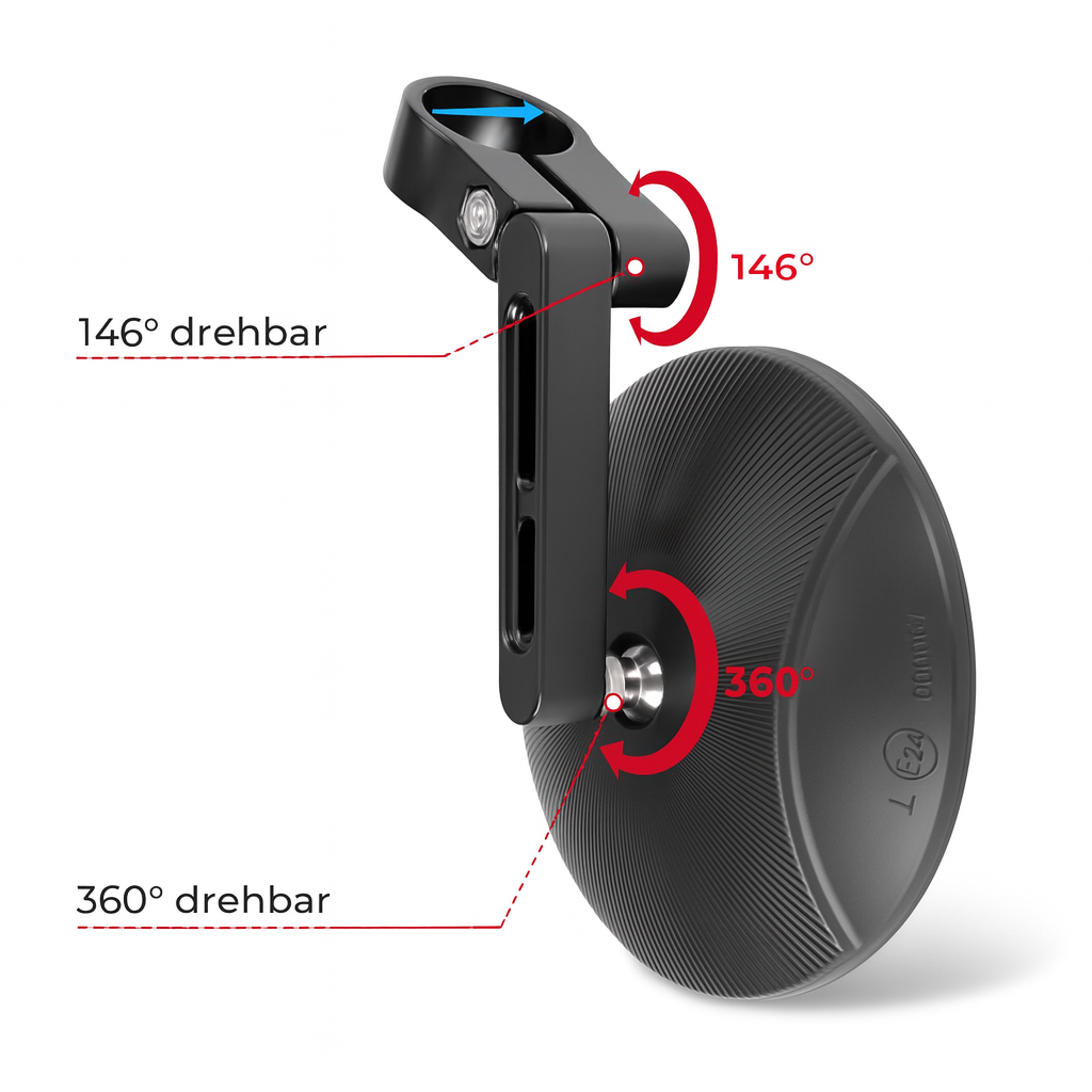Under-bar Mirrors (Street legal)
