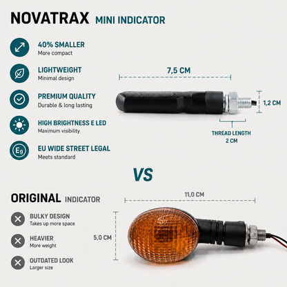 Mini Lauflicht Blinker (E-Nummer)
