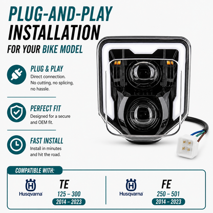 Husqvarna FE/TE LED Headlight V2
