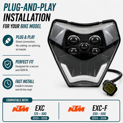 KTM EXC 24-26 LED Headlight