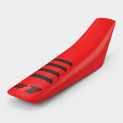 Seatcover Black/Orange - RIBBED Edition