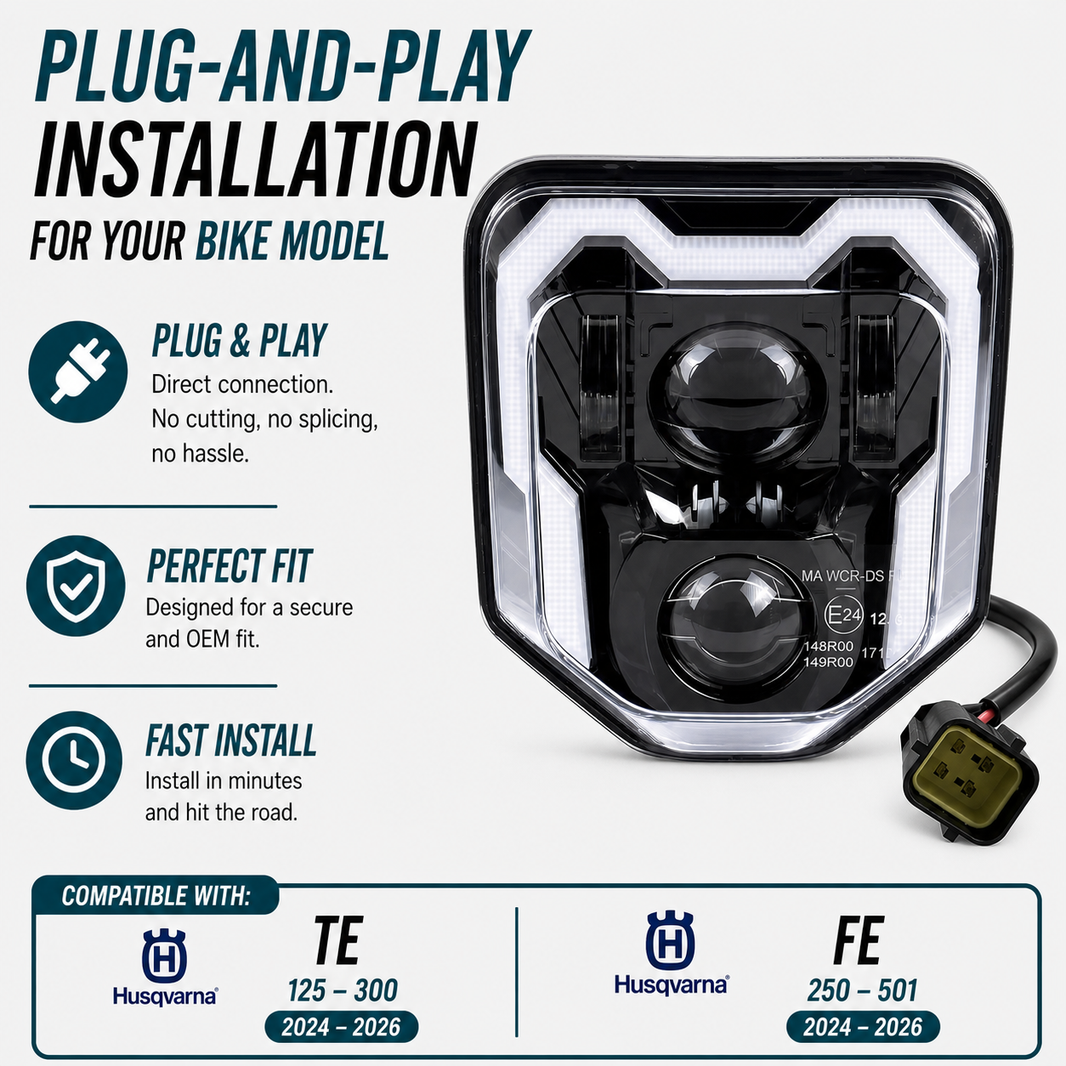 Husqvarna FE/TE 24-26 LED Scheinwerfer V2