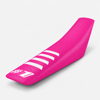 Seatcover Black/Orange - RIBBED Edition
