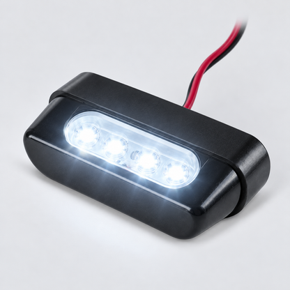 Mini LED license plate light (E-mark)