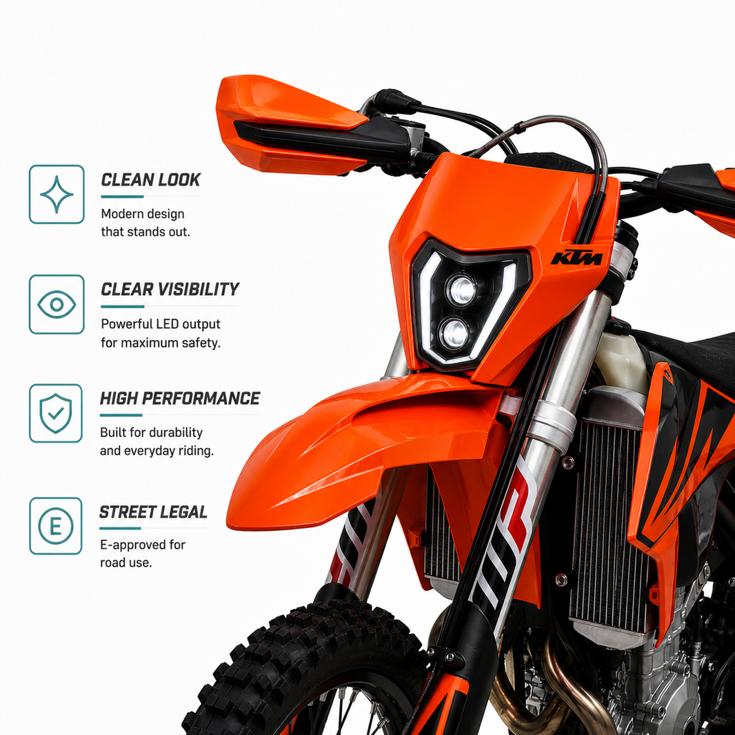 KTM EXC 14-23 LED Scheinwerfer V2