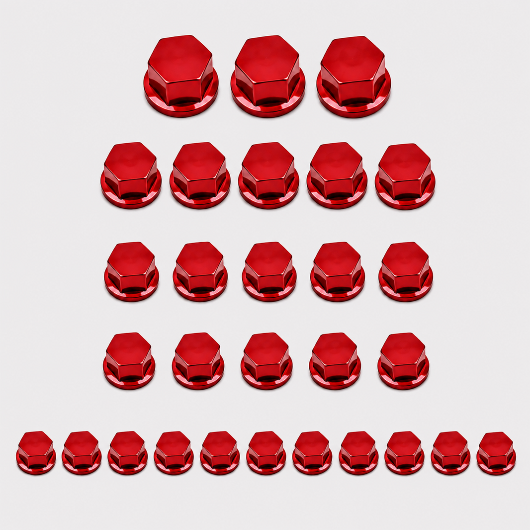 Schraubenkappen SET (30-teilig)