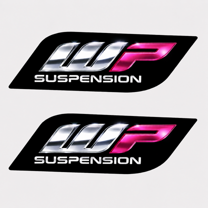 WP Stickers - 2 pieces (Chrome)