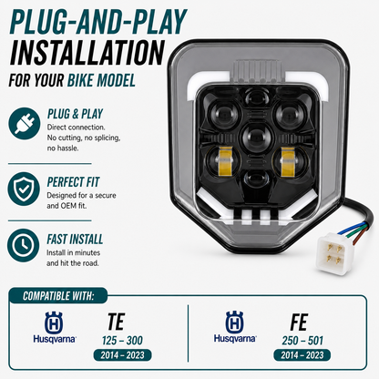 Husqvarna FE/TE 14-23 LED Headlight