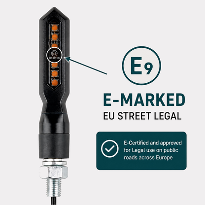 Mini Lauflicht Blinker (E-Nummer)