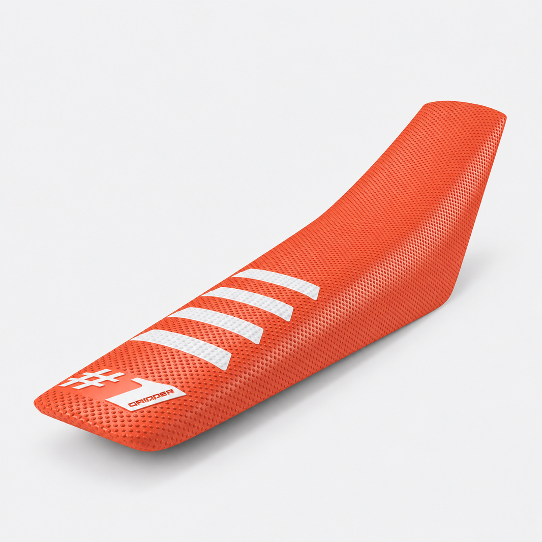 Seatcover Black/Orange - RIBBED Edition