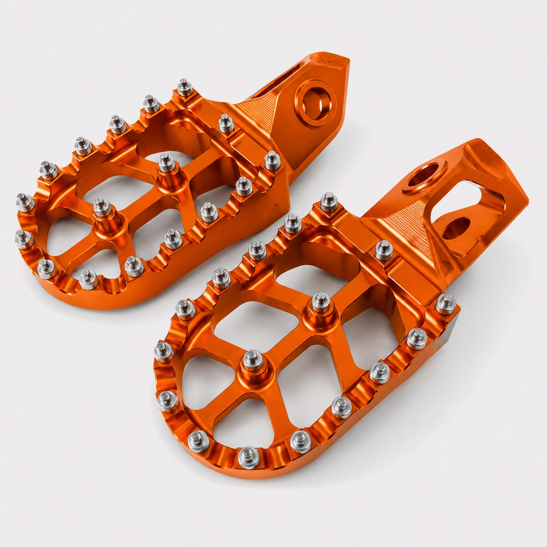 CNC Fußrasten für KTM - eloxiert