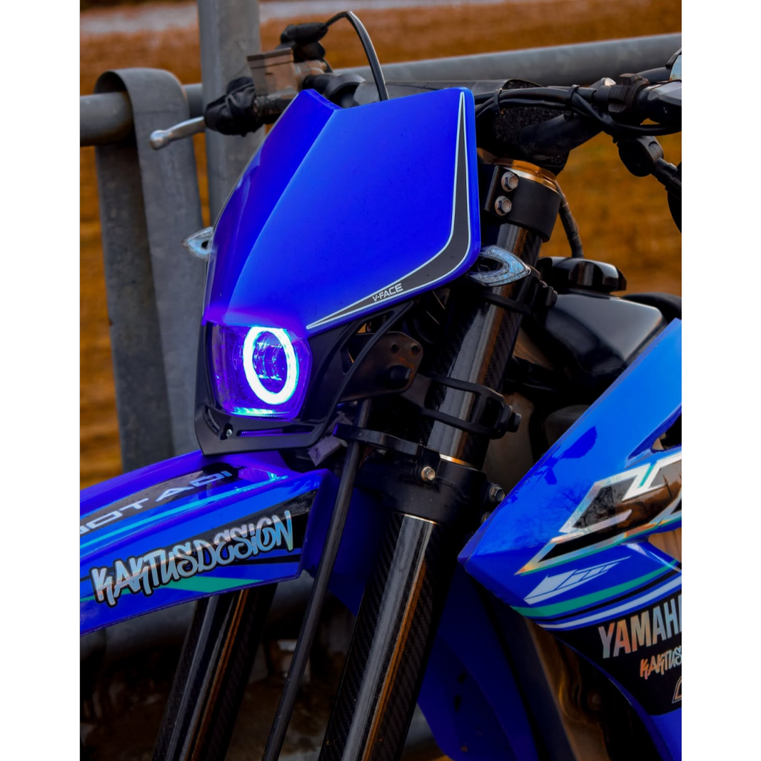 Yamaha Carbon Gabelcover SET (4-teilig)