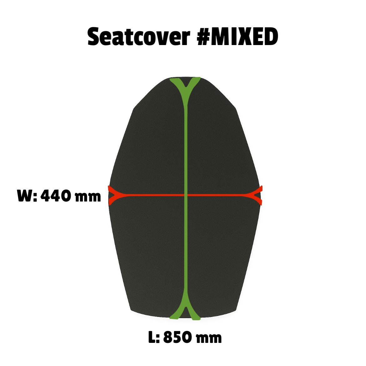 Seatcover #MIXED - Extreme