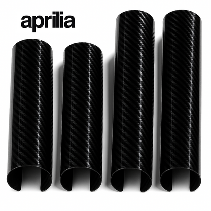 Aprilia Carbon Fork Cover SET (4 pieces) - Premium Look