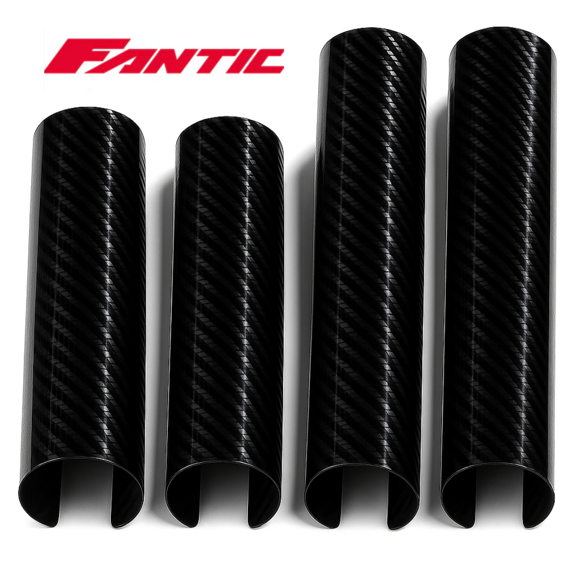 Fantic Carbon Fork Cover SET (4 pieces) - Premium Look