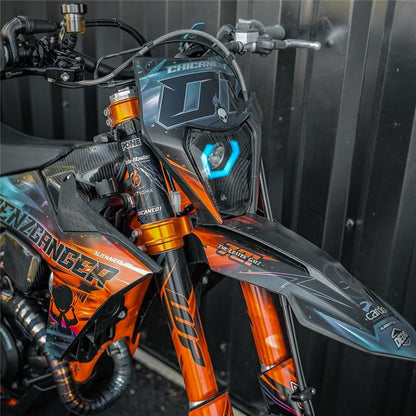 KTM EXC 14-23 Hexagon Headlight (RGBW + App)