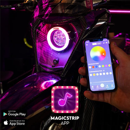 Beta RR Angel Eye Scheinwerfer (RGBW + App)