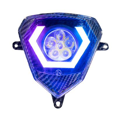 Beta RR Hexagon Headlight (RGBW + App)